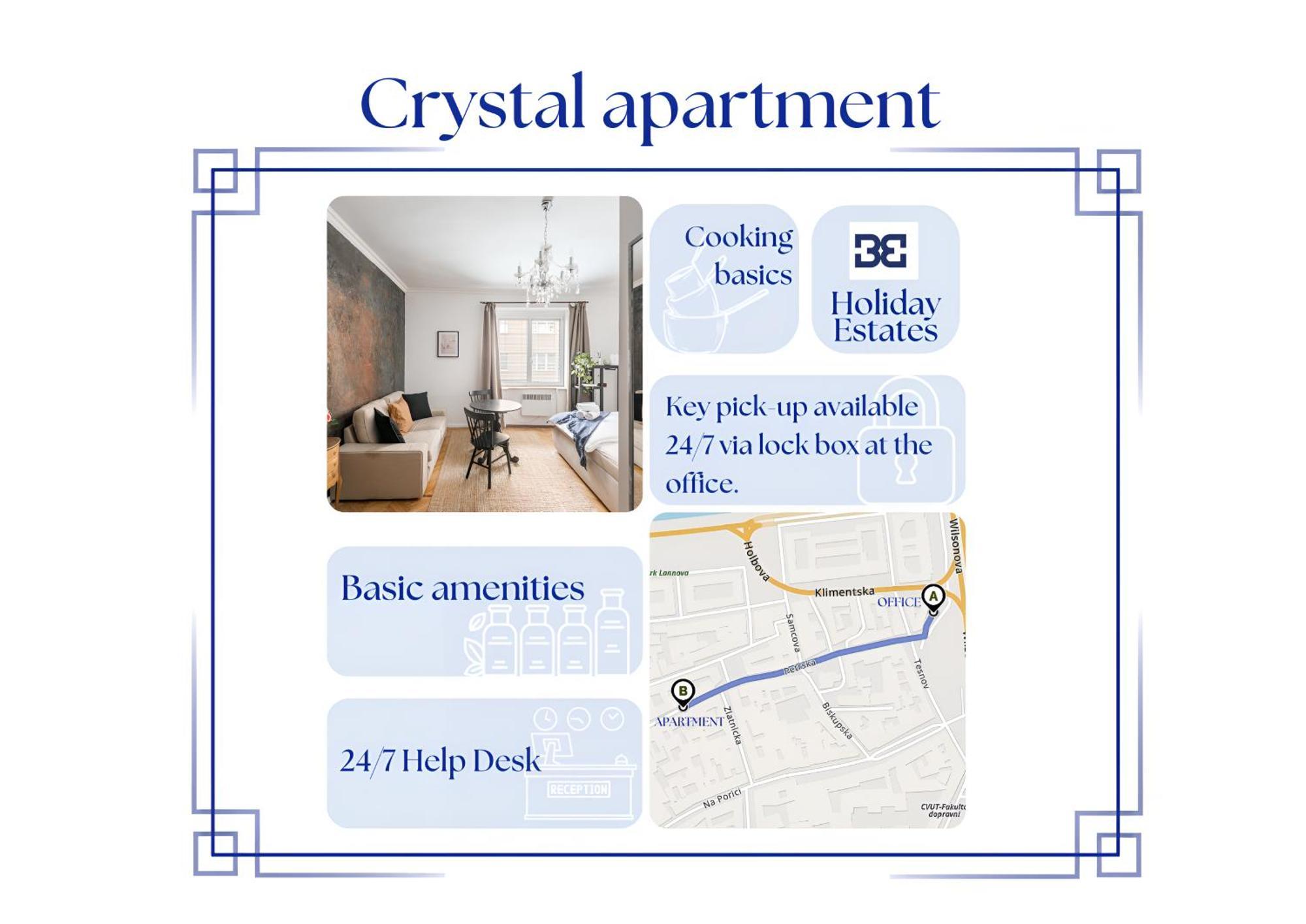Crystal Apartment Prague Luaran gambar